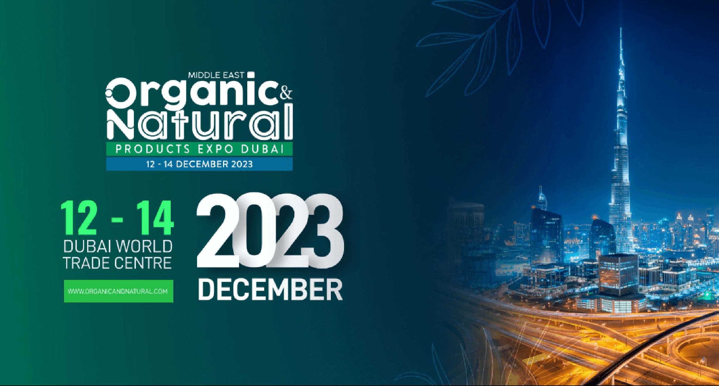 Participation at the The Middle East Organic & Natural Expo 2023 – Dececmber 2023